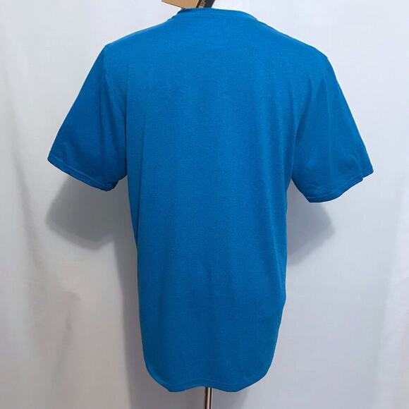 The North Face NWT Blue Short Sleeves Shirt Men L - Picture 6 of 8